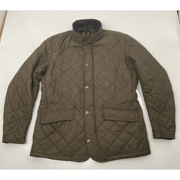 Barbour Other - Barbour Buzzard Quilted Men's Jacket Dark Olive  L 42-44 Excellent Condition